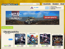 Tablet Screenshot of juegosrolonline.net